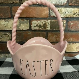 Pink Easter basket